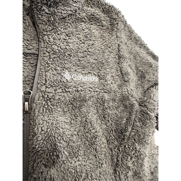 Columbia Women's Black Fleece Jacket Size S Full Zip‎ Casual Warm - Picture 3 of 4